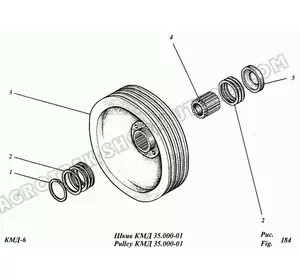 Шків КМД 35.000-01 до жатки КМД-6 Шків КМД 35.000-01 до жатки КМД-6