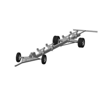 Візок для жатки CLAS SUNSPEED 9м (6-ти колесниця)